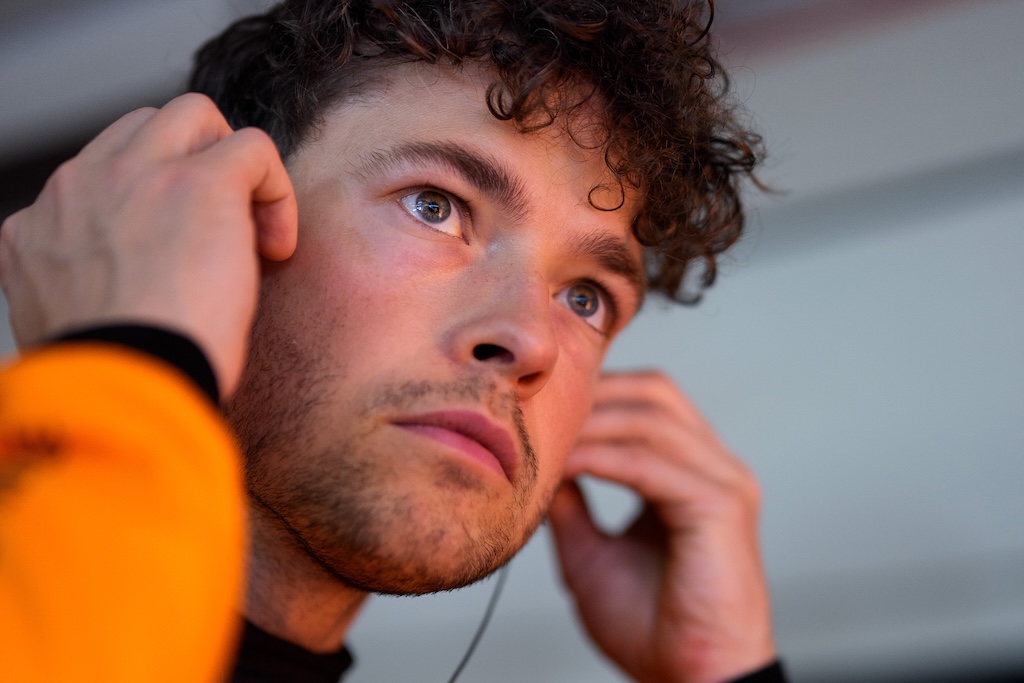 Mikkel Jensen først bag rattet i McLarens nye Le Mans-våben.
(Foto: McLaren Racing)